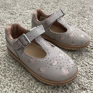 stride rite Nell Mary Jane Grey Multi 7 Wide